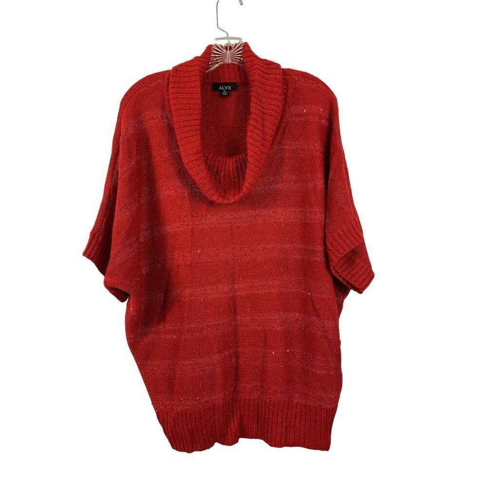 Alyx Women's Knitted Cherry Red Top